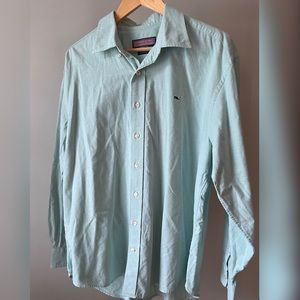Vineyard Vines Button Down Shirt — Light Blue